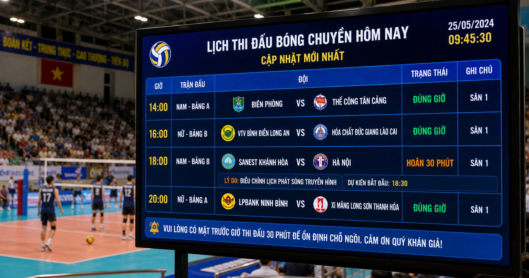 Lịch thi đấu giải bóng chuyền mới nhất và cập nhật chính xác - image 2
